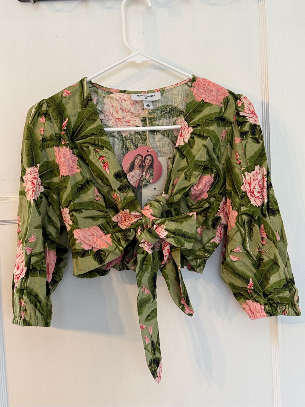 Agua Bendita X Target Wrap Top